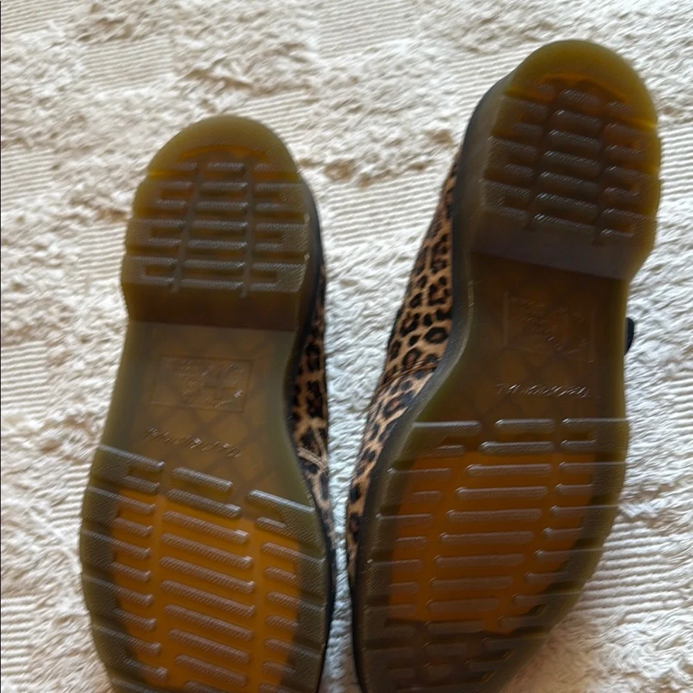 Dr. Martens Elphie Leopard Mary Janes